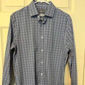 Michael Kors Slim Stretch Button Down Dress Shirt